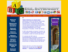 Tablet Screenshot of abcdelinternet.com